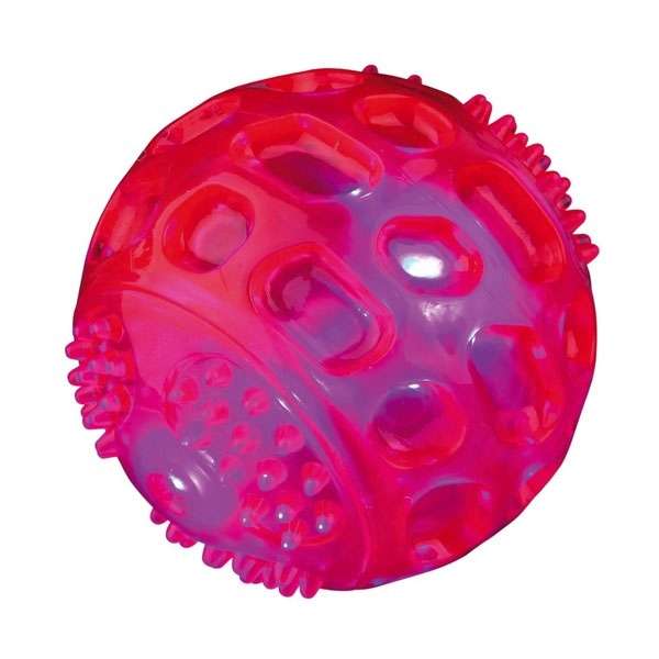 Trixie Blink-Ball aus TPR - 7,5 cm