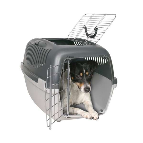 Trixie Transportbox Capri III Open Top - Grau – Bild 3
