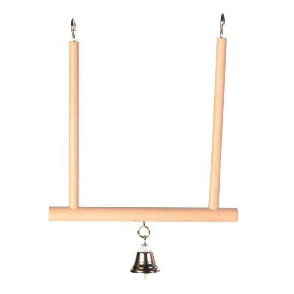 Trixie Trapezschaukel mit Holzkugel - 12 x 13 cm