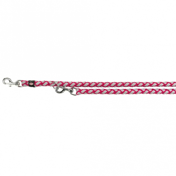 Trixie Verlängerungsleine Cavo Reflect - Fuchsia - 18mm / 2m – Bild 5