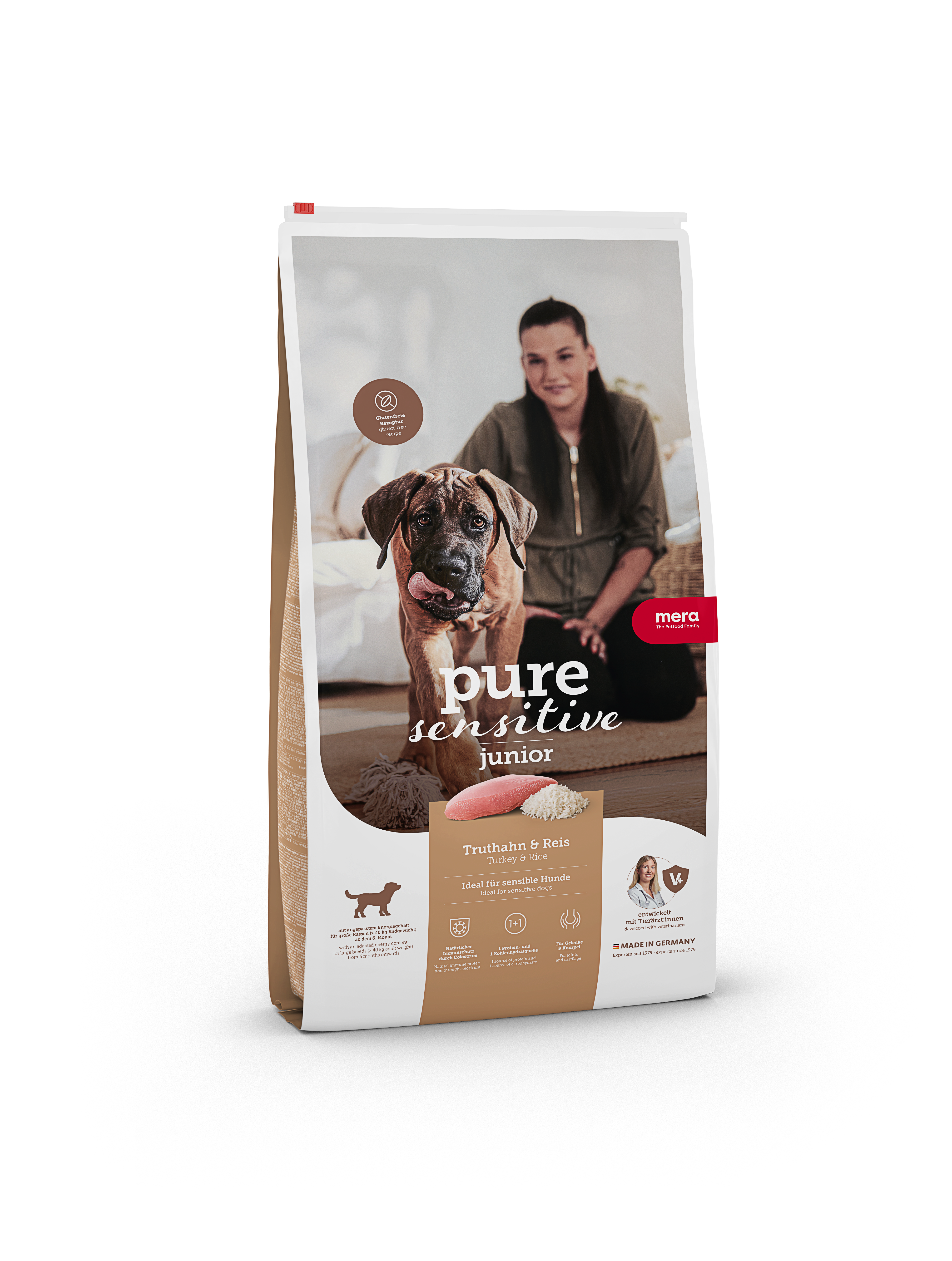 Mera Dog Pure Jun. Truth+Reis 12,5kg