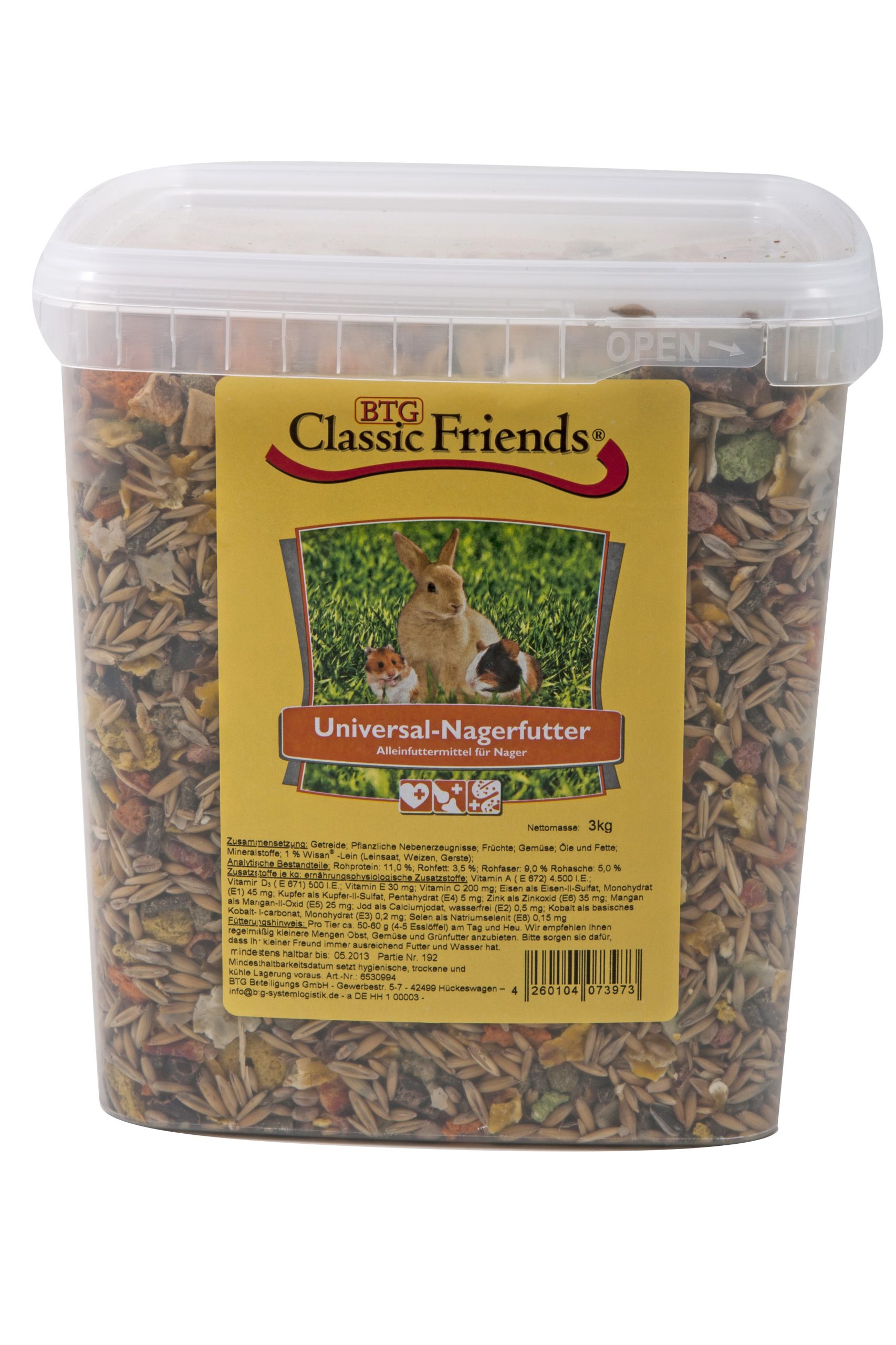 Classic Friends Univ.Nager.3kgEimer